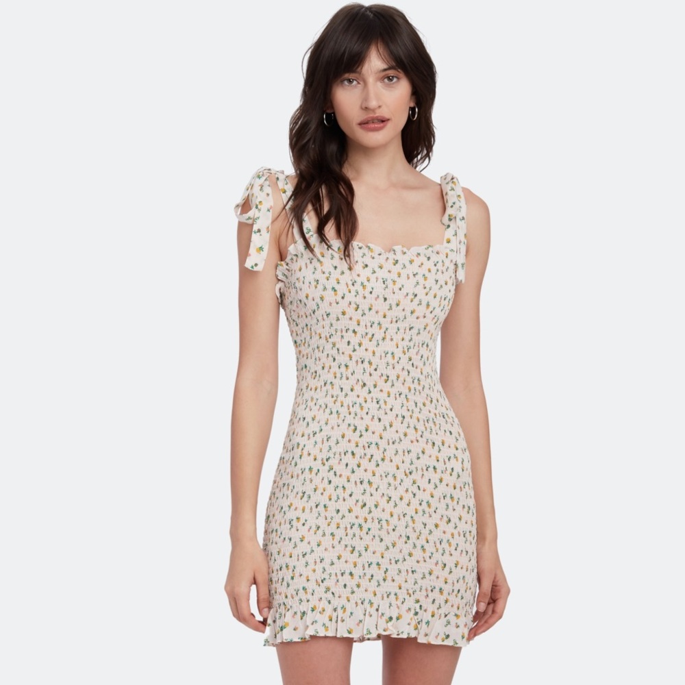 Free People Bella Smock Mini Dress